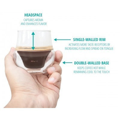 KRUVE Espresso glass